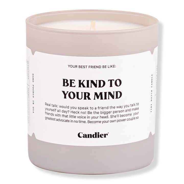Candier Be Kind To Your Mind Candle #1