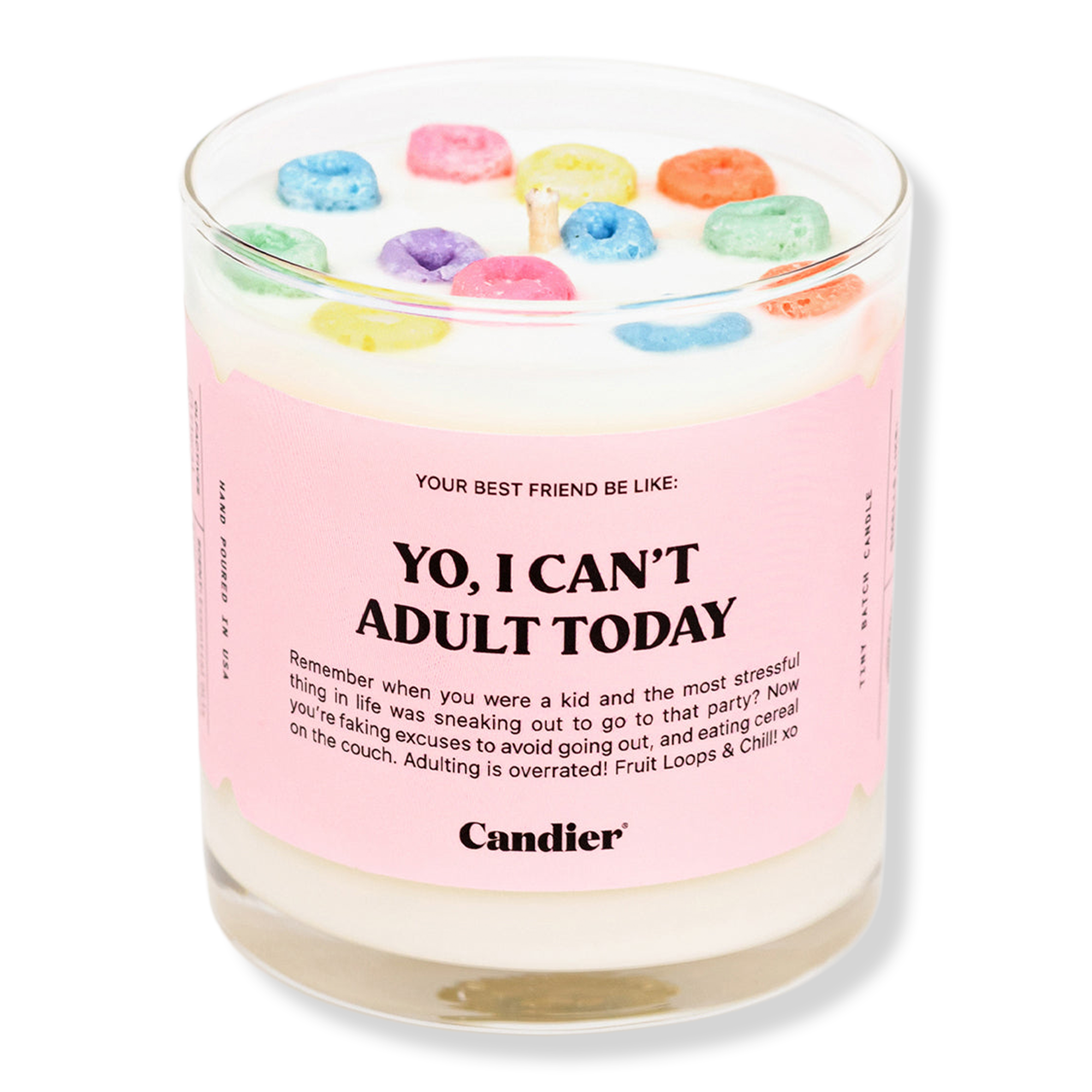 Candier Yo' I Can't Adult Today Candle #1