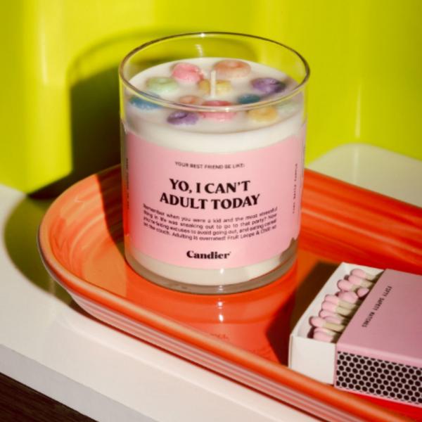 Candier Yo' I Can't Adult Today Candle #2