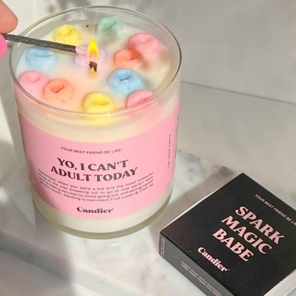 Candier Yo' I Can't Adult Today Candle #3