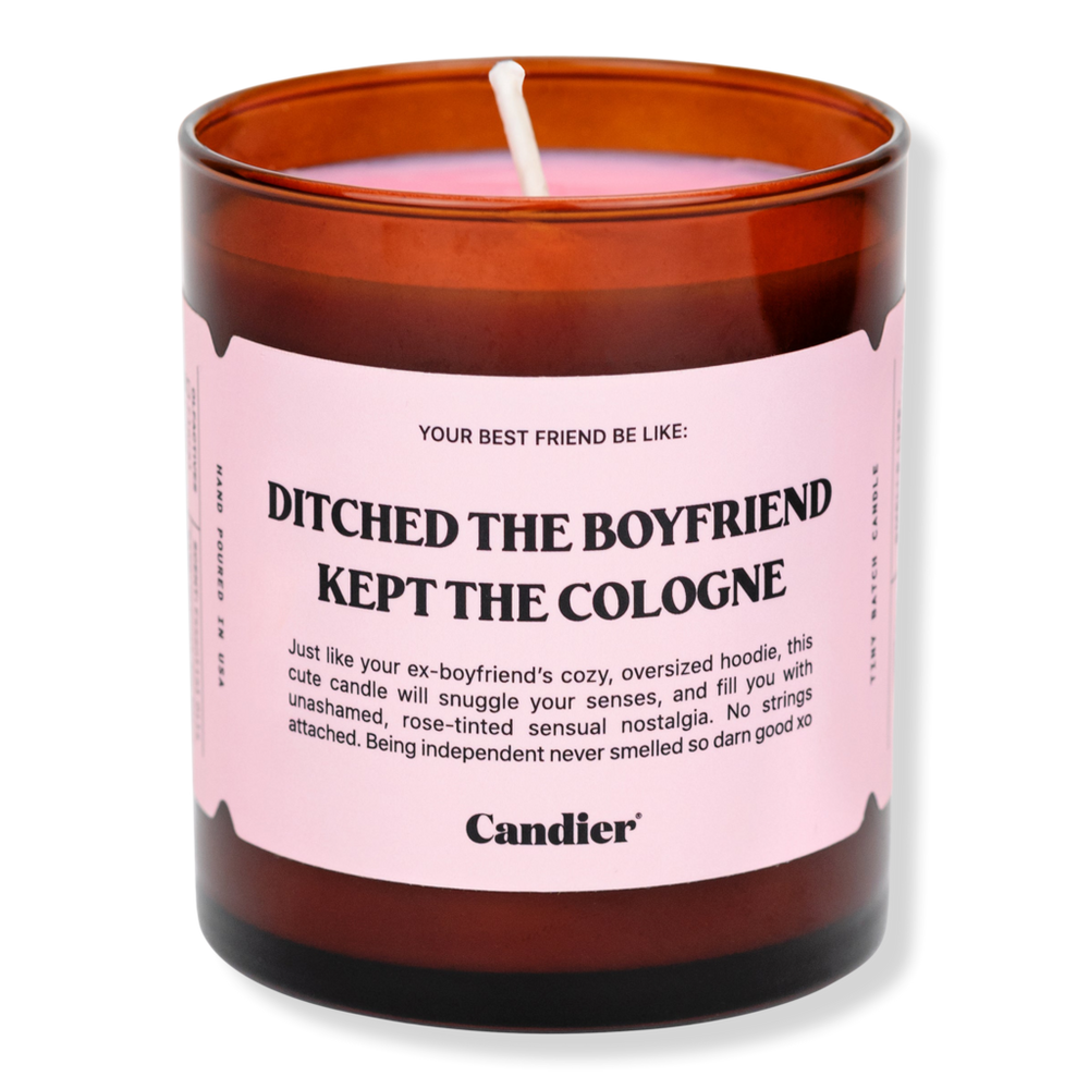 Candier Ditched The Boyfriend Kept The Cologne Candle