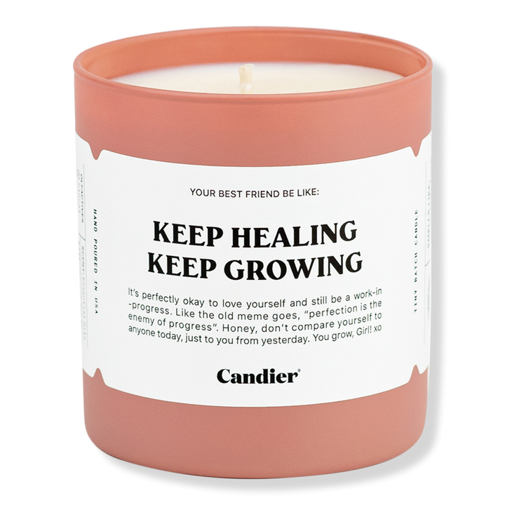 Candier Keep Healing Keep Growing Candle #1