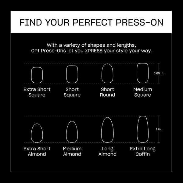 OPI xPRESS/ON Special Effect Press On Nails #8