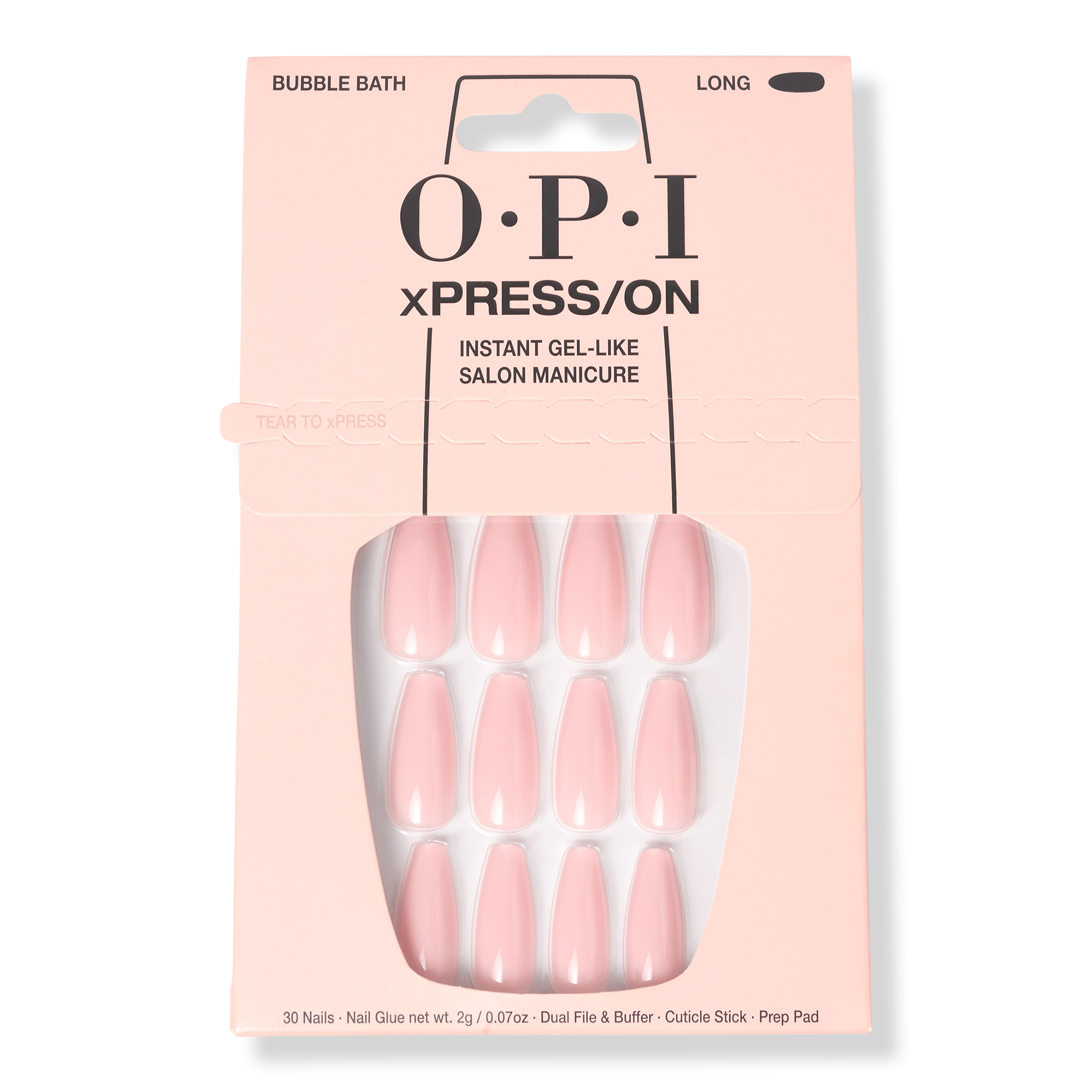 OPI xPRESS/On Long Solid Color Press On Nails #1