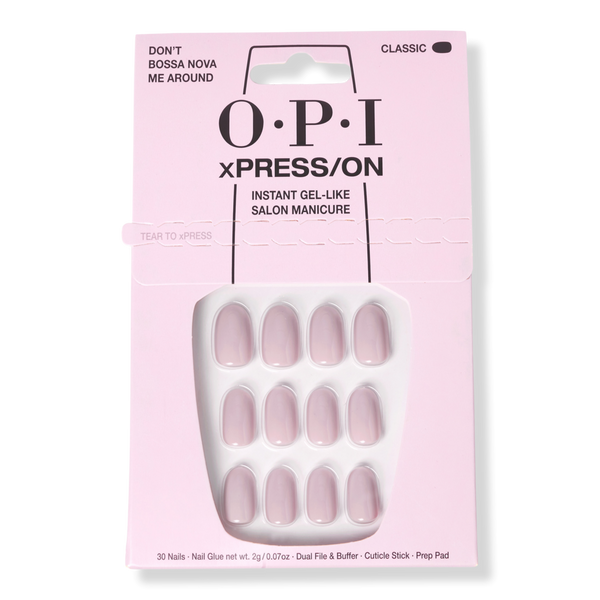 OPI xPRESS/On Short Solid Color Press On Nails #1