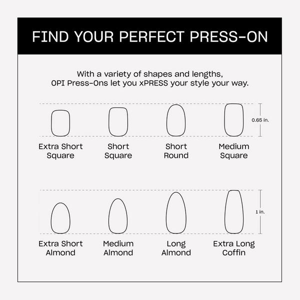 OPI xPRESS/ON Solid Color Press On Nails #8