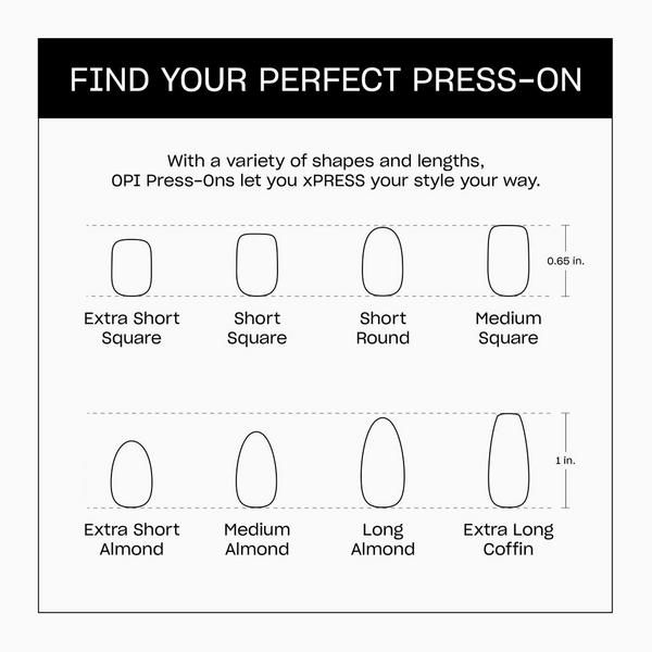 OPI xPRESS/ON Solid Color Press On Nails #8