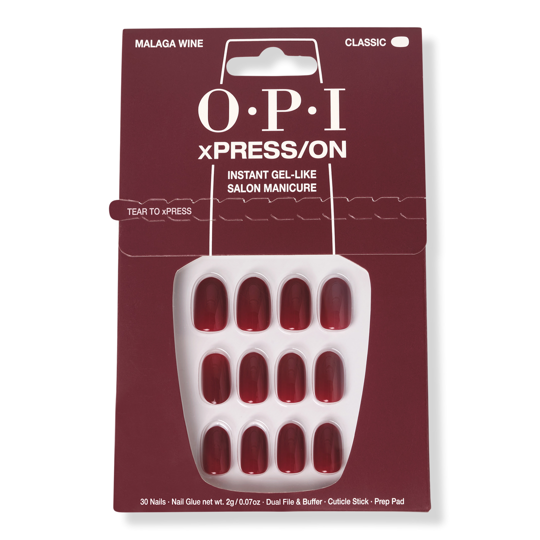 OPI xPRESS/On Short Solid Color Press On Nails #1