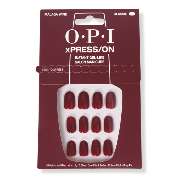 OPI xPRESS/On Short Solid Color Press On Nails #1