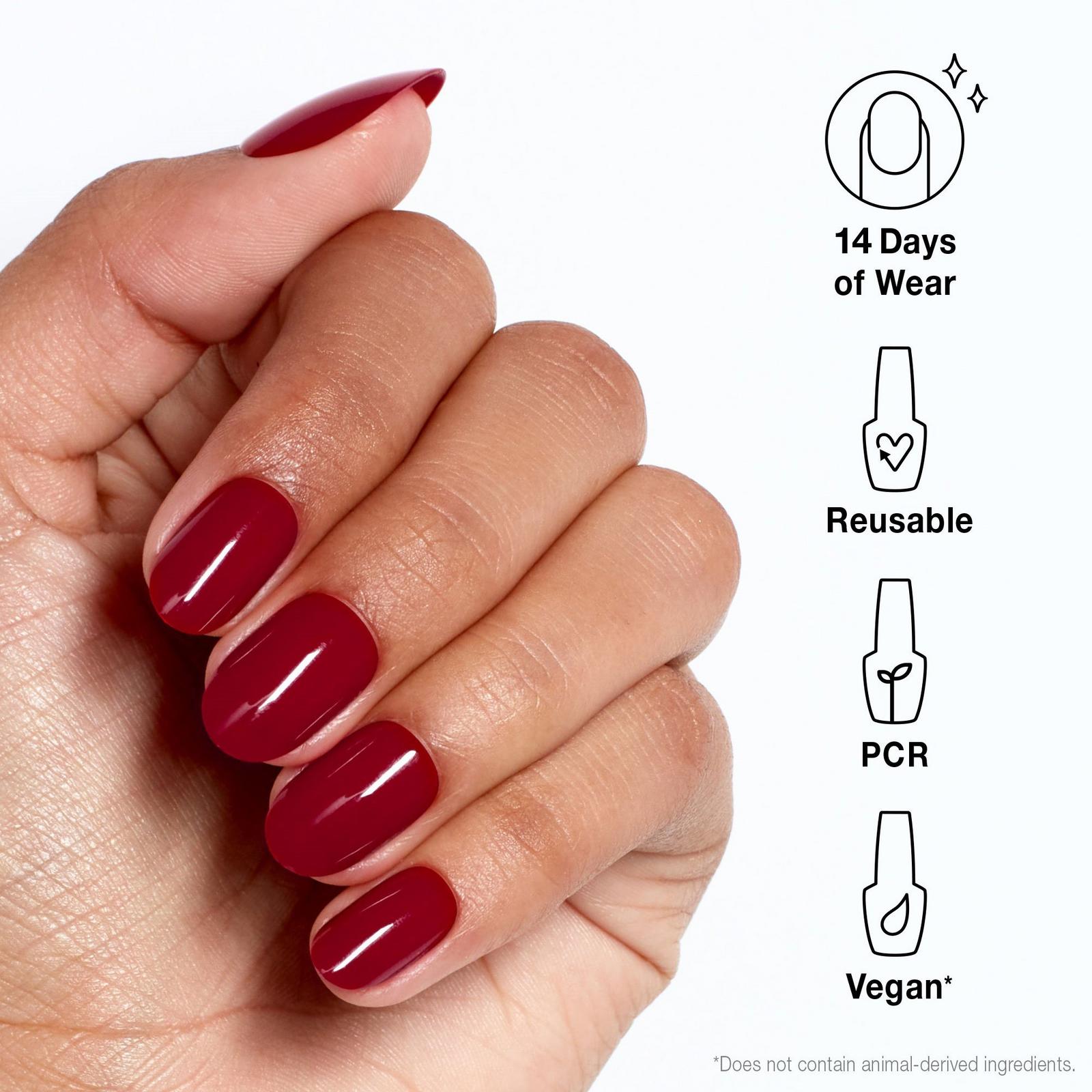 xPRESS/On Short Solid Color Press On Nails