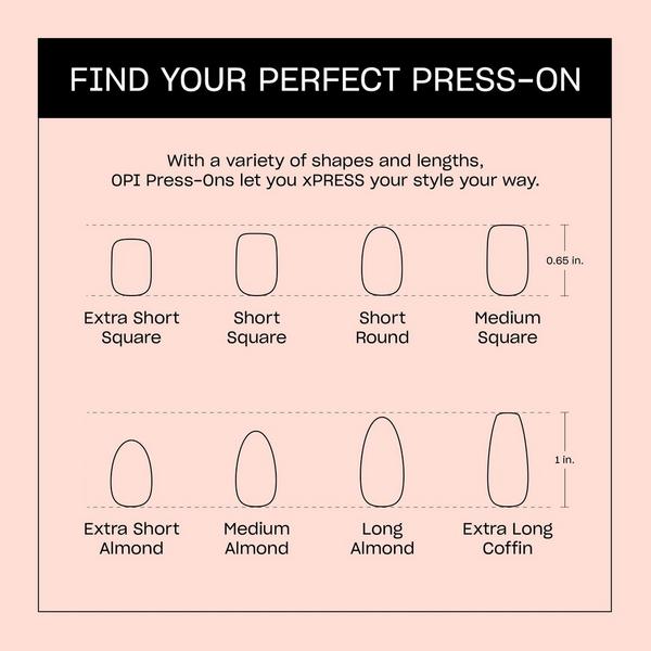 OPI xPRESS/ON Solid Color Press On Nails #8