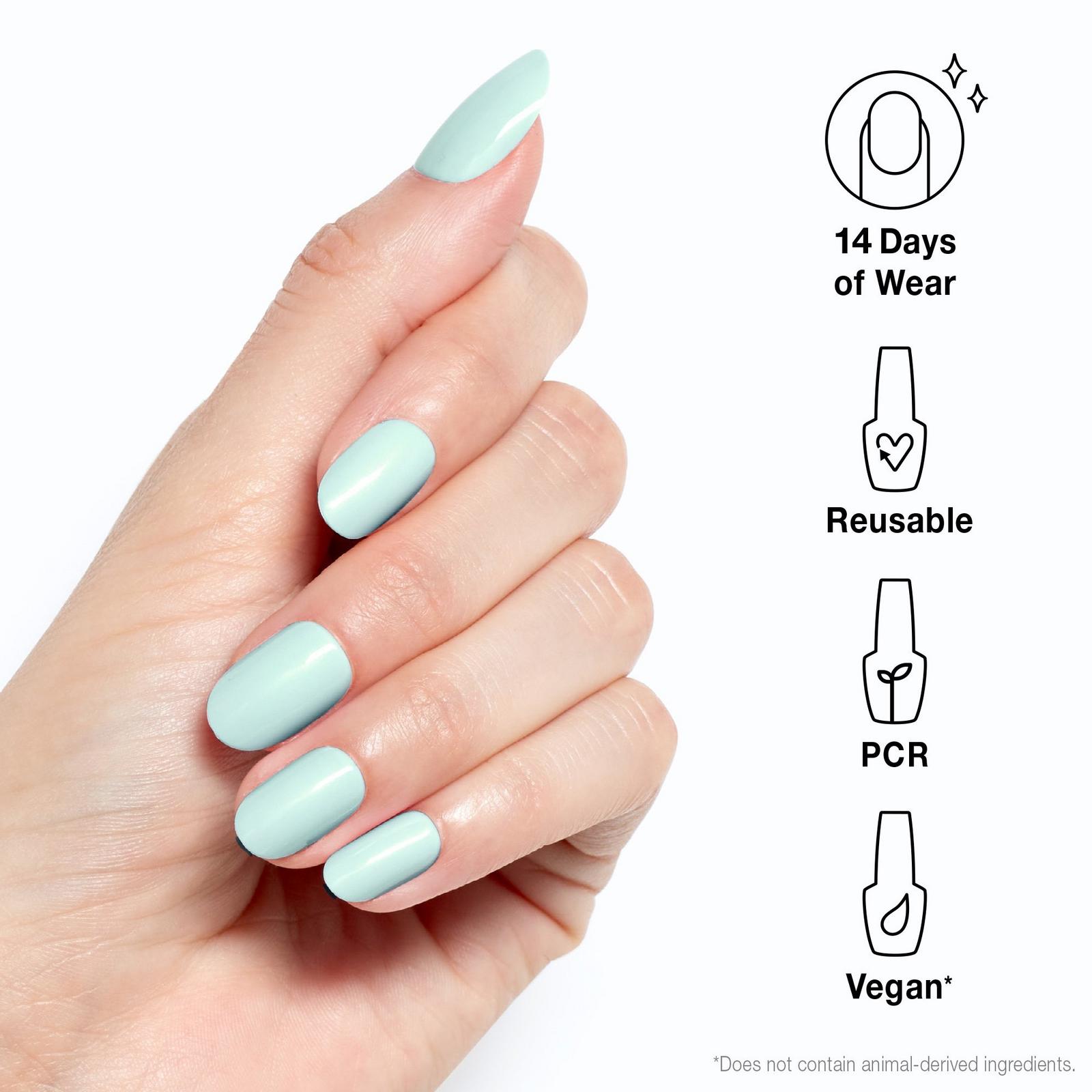 xPRESS/On Short Solid Color Press On Nails