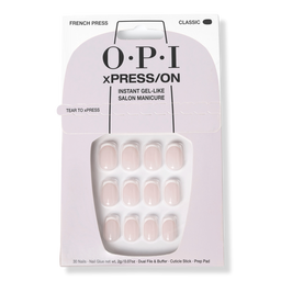 OPI xPRESS/ON French Tip Press On Nails - French Press