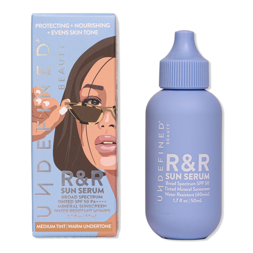 Undefined Beauty R&R Sun Serum Tinted Mineral SPF 50 PA++++