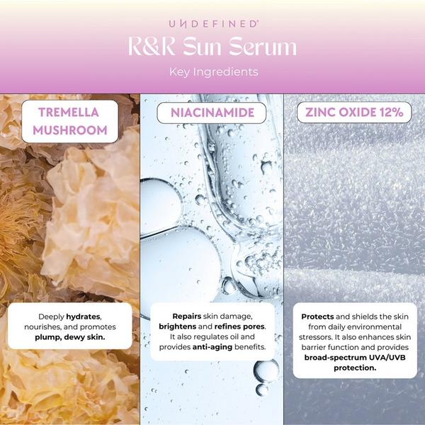 Undefined Beauty R&R Sun Serum Tinted Mineral SPF 50 PA++++ #8