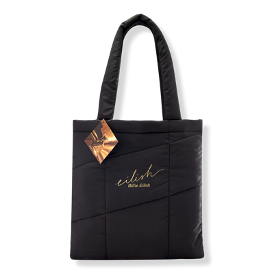 Billie Eilish Free Puffy Tote with select large spray Billie Eilish purchase
