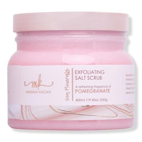 Pomegranate Sea Minerals Renewing Exfoliating Salt Scrub MANNA KADAR