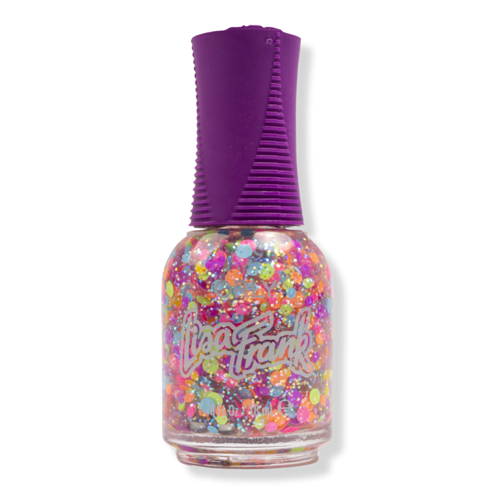 Orly Orly x Lisa Frank Confetti Topper 1