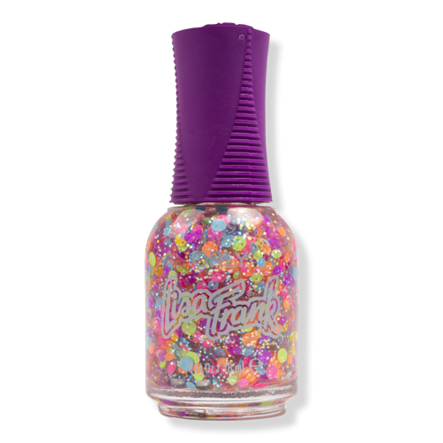 Orly x Lisa Frank Confetti Topper