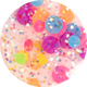 Dot Dot Dot Orly x Lisa Frank Confetti Topper 