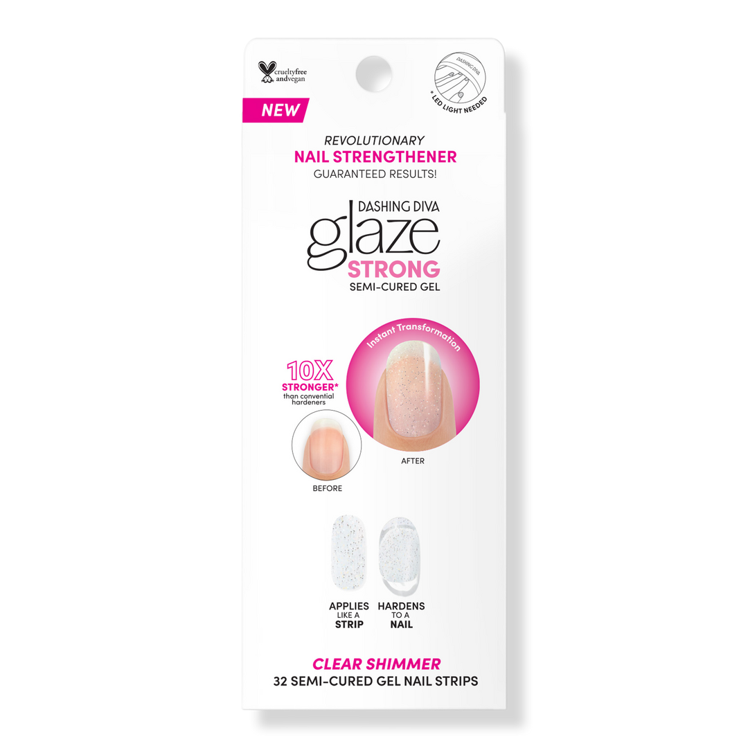 Dashing Diva Glaze Strong Clear Shimmer Refill #1