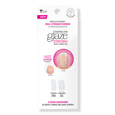 Dashing Diva Glaze Strong Clear Shimmer Refill