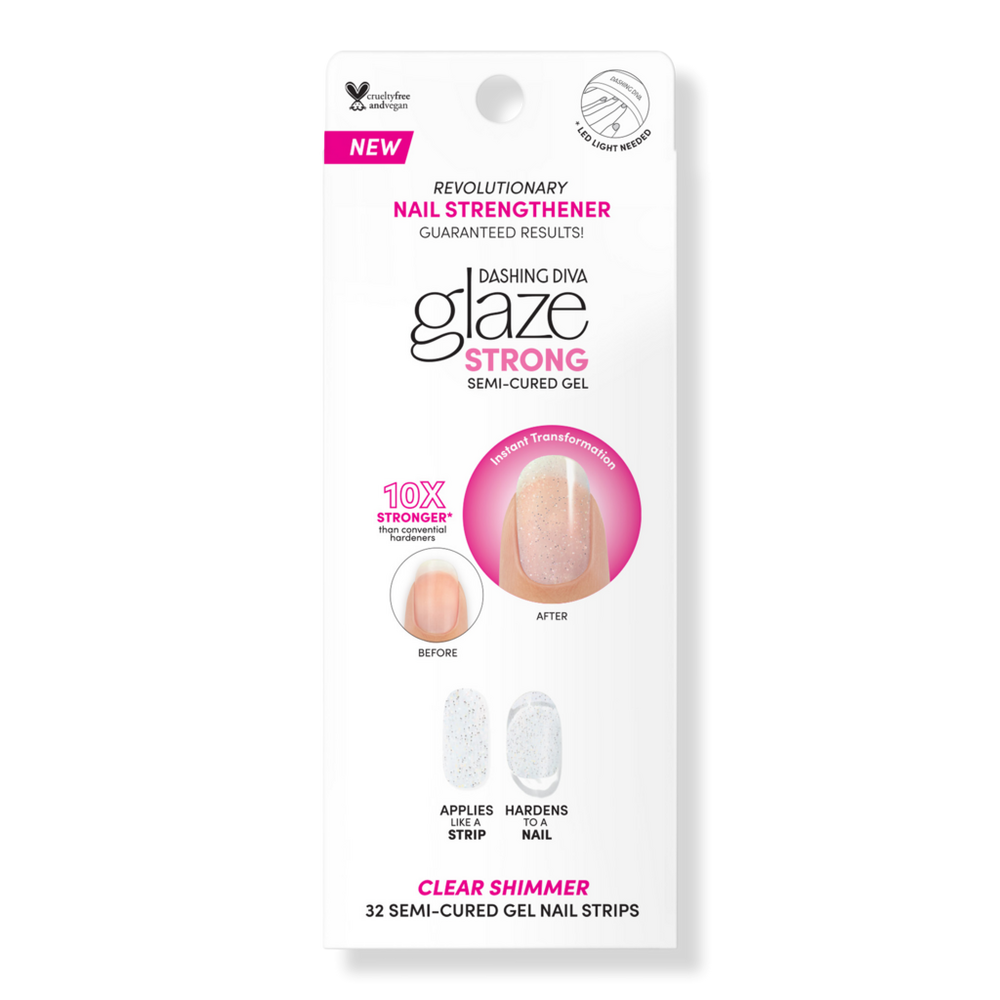 Dashing Diva Glaze Strong Clear Shimmer Refill