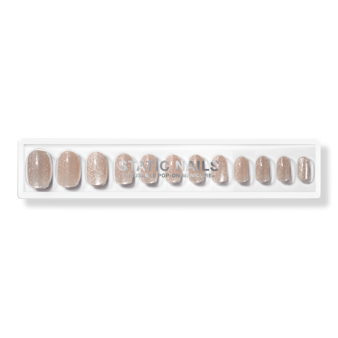 Static Nails Pops For Champagne Reusable Pop-On Manicures #1
