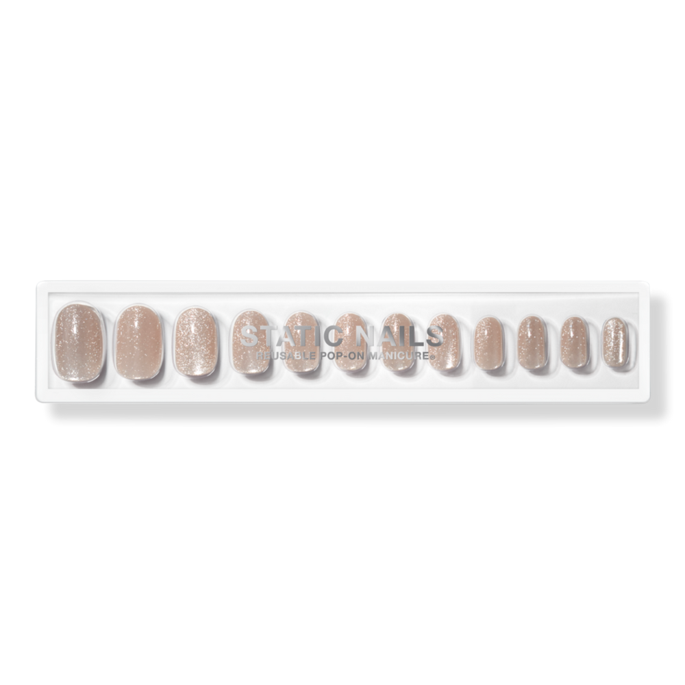 Static Nails Pops For Champagne Reusable Pop-on Manicures