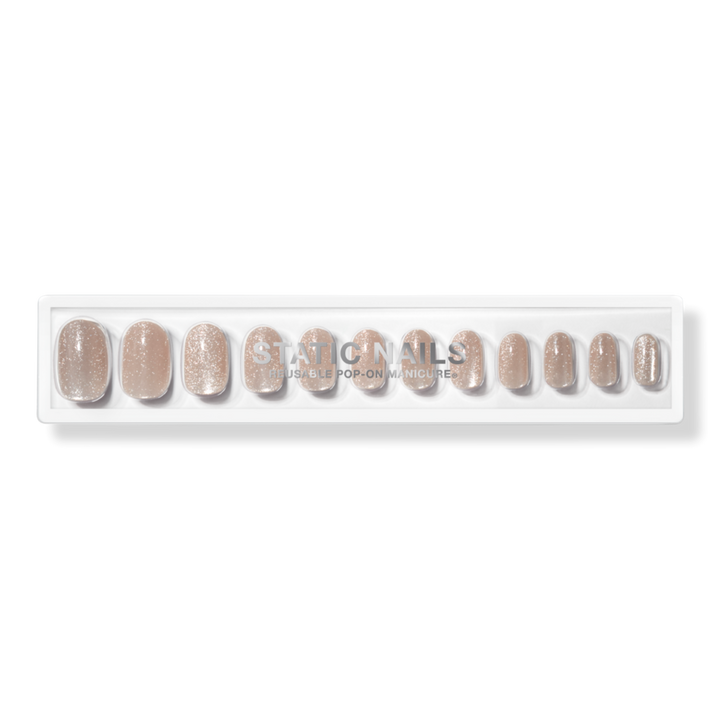 Static Nails Pops For Champagne Reusable Pop-On Manicures #1