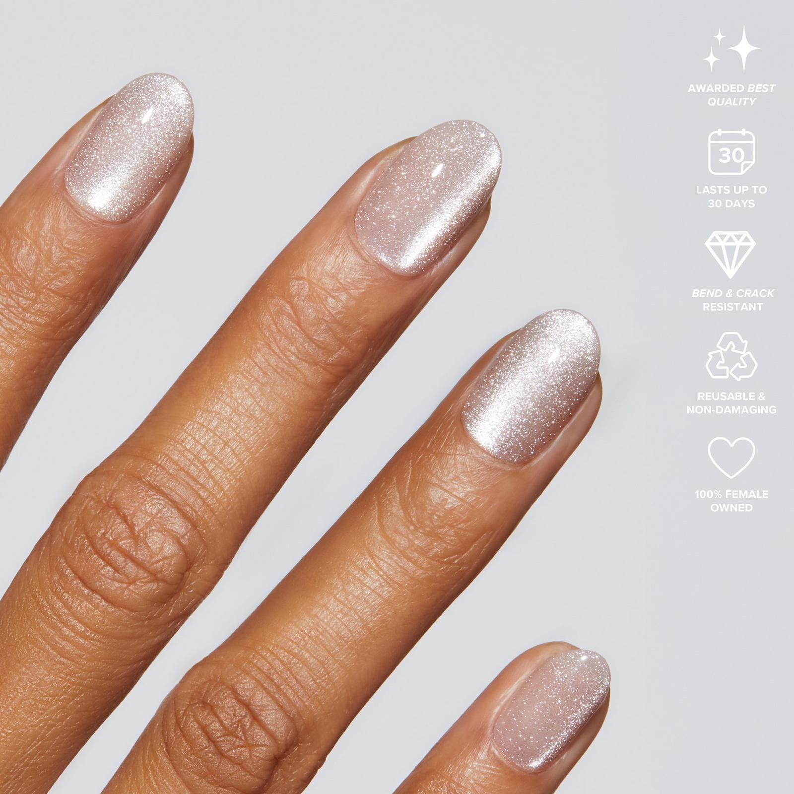 Pops For Champagne Reusable Pop-On Manicures