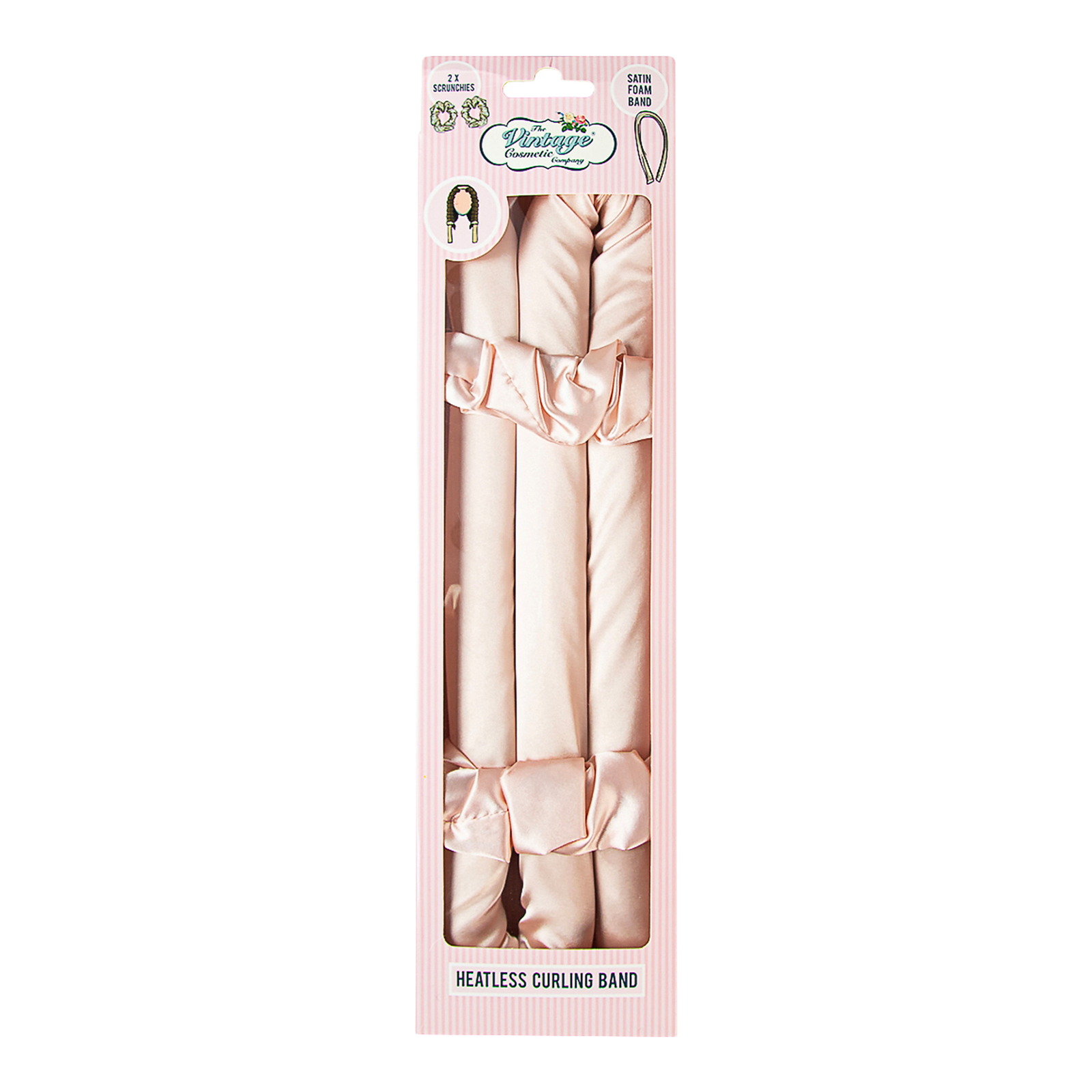 Satin Heatless Foam Hair Curler