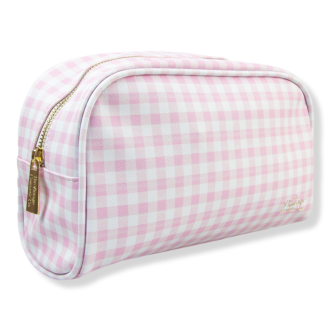 Pink Gingham MakeUp Bag The Vintage Cosmetic Company Ulta Beauty