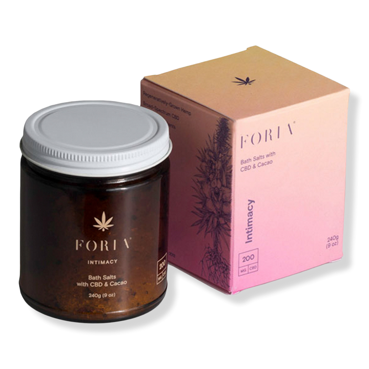 Foria Intimacy Bath Salt with CBD & Cacao #1