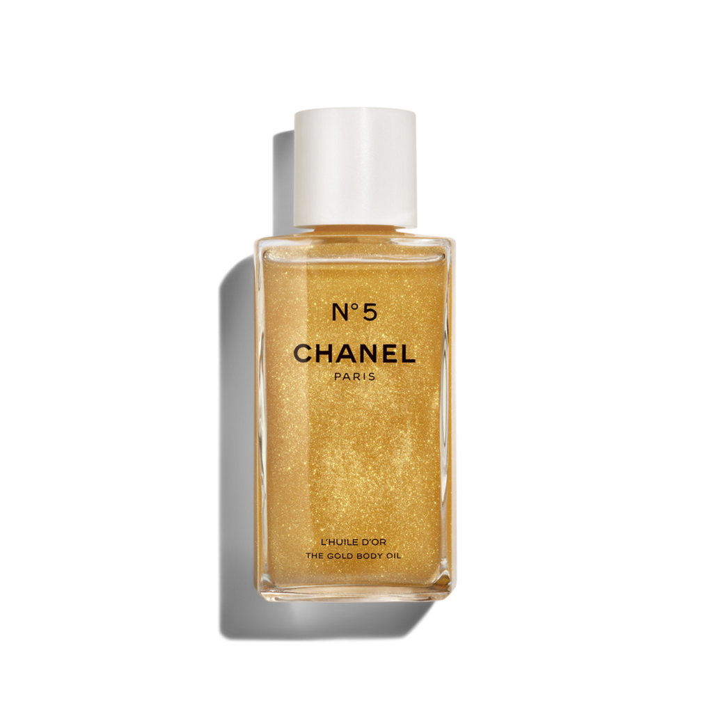 chanel shimmering body oil