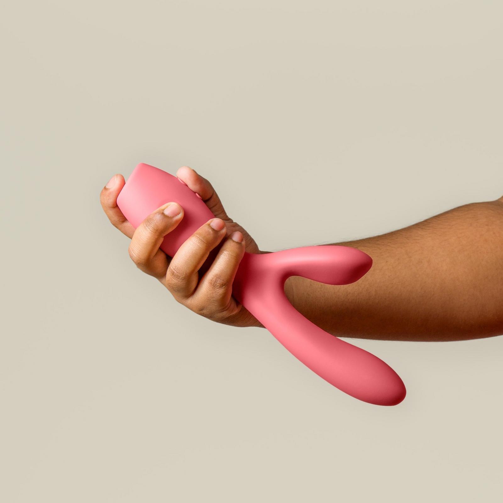 The Artist Rabbit Vibrator with Squeeze Sensors