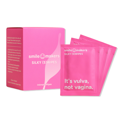 Smile Makers Silky (S)wipes Individually Wrapped Intimate Wipes