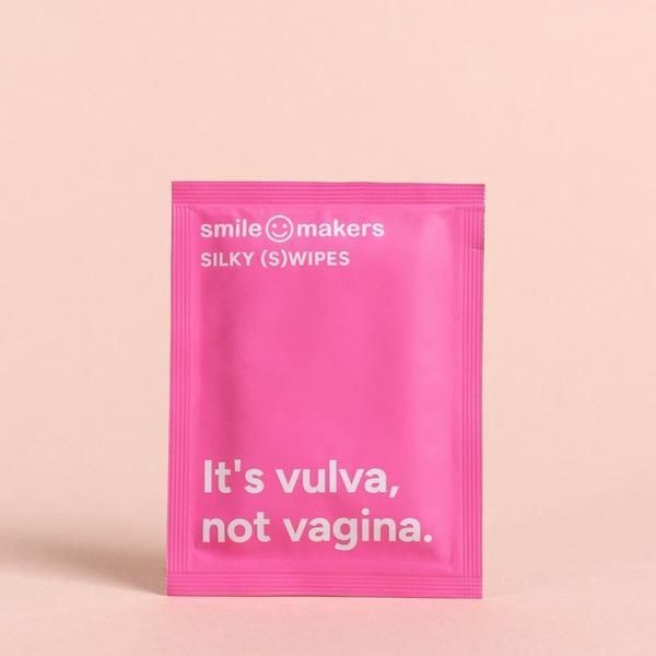 Smile Makers Silky (S)wipes Individually Wrapped Intimate Wipes #2