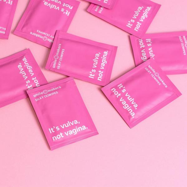 Smile Makers Silky Swipes Individually Wrapped Intimate Wipes #6