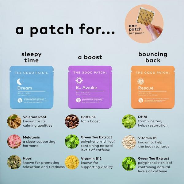 The Good Patch The Fan Faves Wearable Wellness Gift Set #2