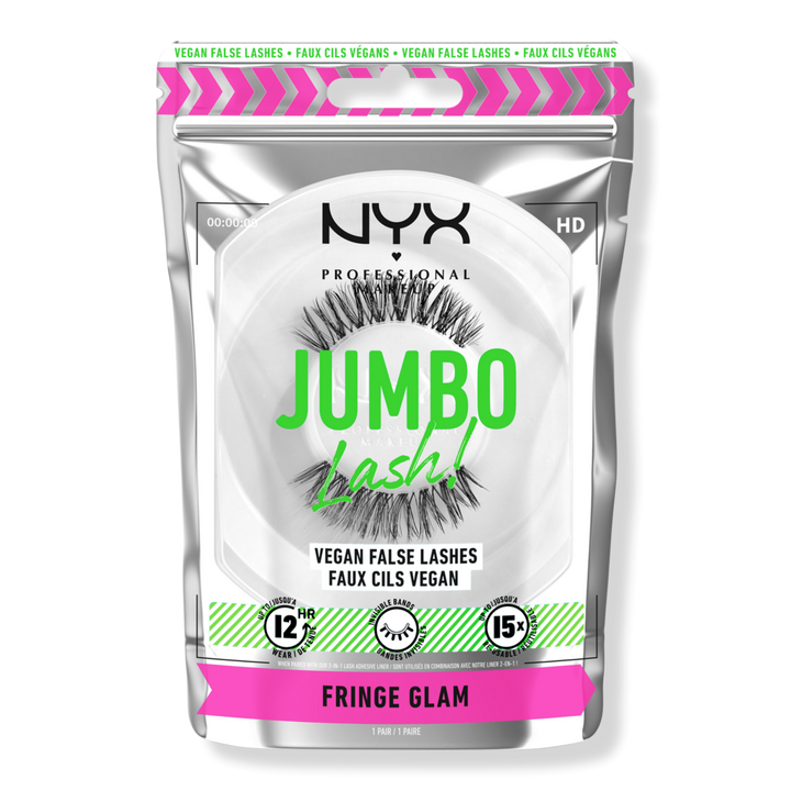 NYX Professional Makeup Jumbo Lash! Vegan False Lashes - Fringe Glam #1