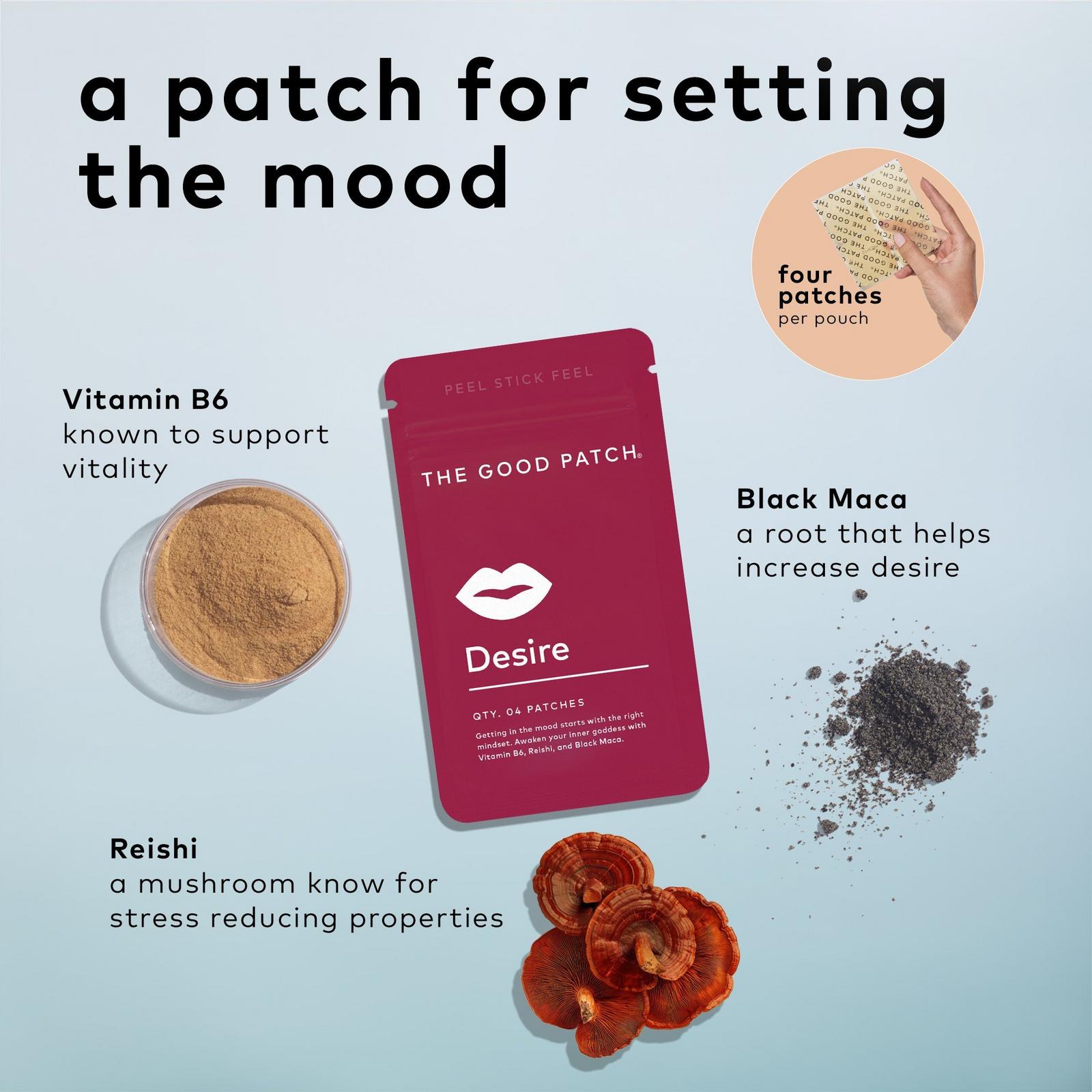 Desire Plant-Based Wellness Patch