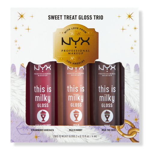 Limited Edition Holiday Sweet Treat Milkshakes Lip Gloss Trio