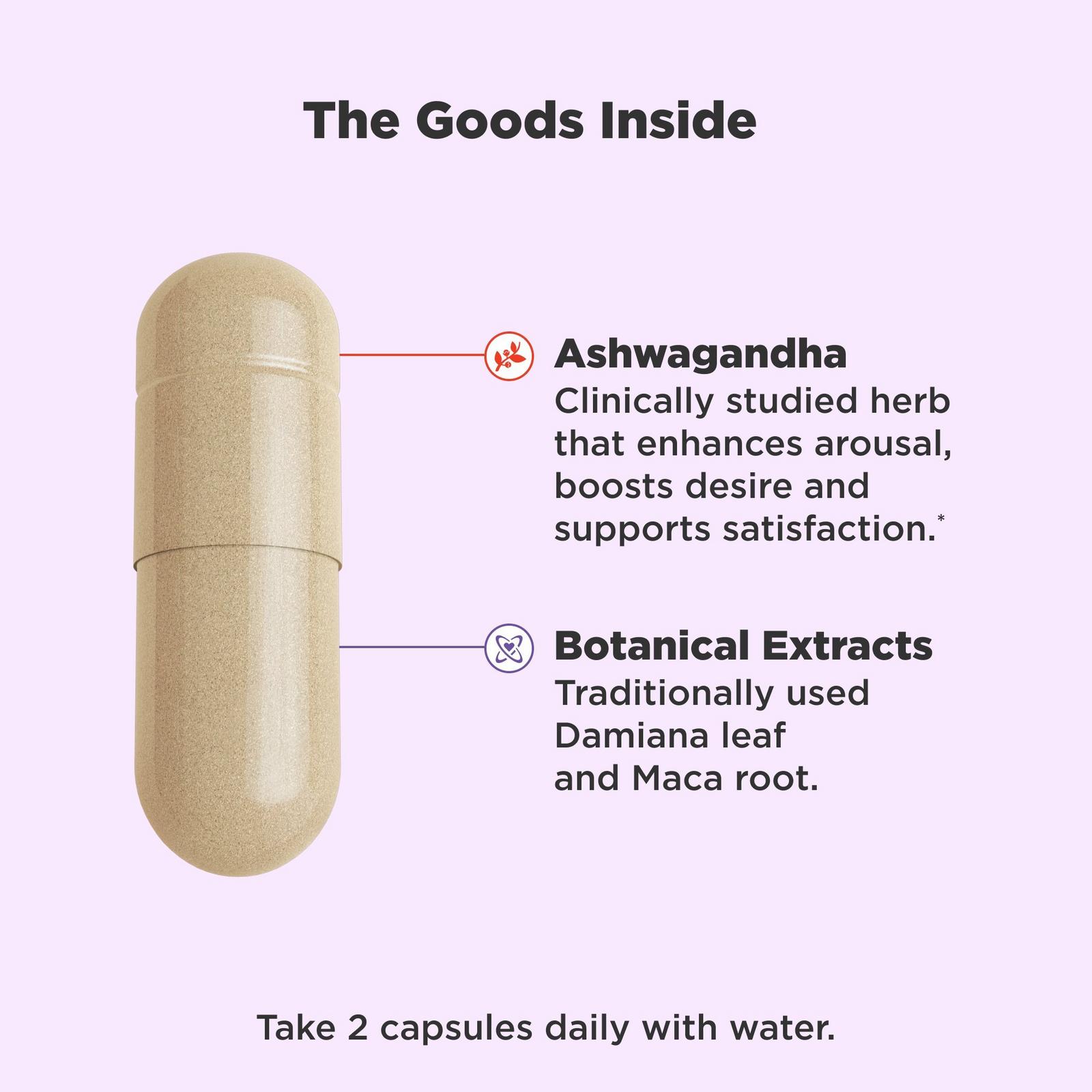 Lovin' Libido Capsule Supplement with Ashwagandha