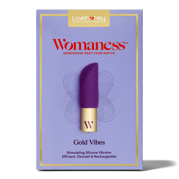 Womaness Gold Vibes Stimulating Silicone Bullet Vibrator #2