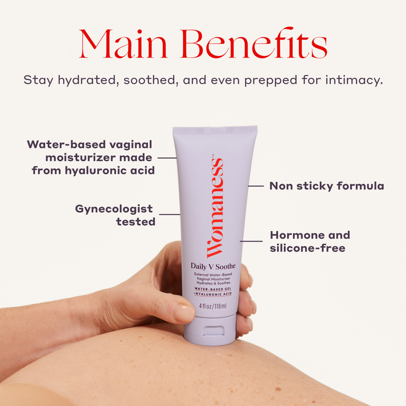 Womaness - Daily V Soothe External Water-Based Vaginal Moisturizer