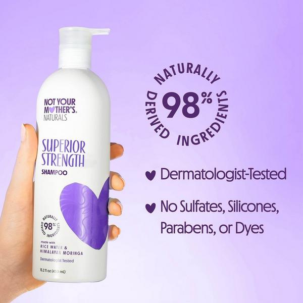 Not Your Mother's Naturals Rice Water & Himalayan Moringa Superior Strength Shampoo #4