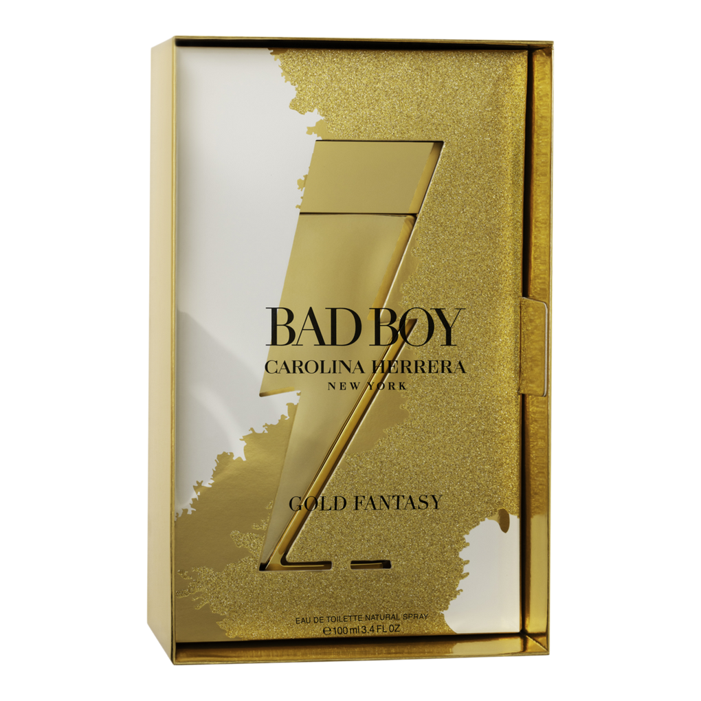 Carolina Herrera Bad Boy Gold Fantasy Eau de Toilette Limited Edition - 3.4 oz.