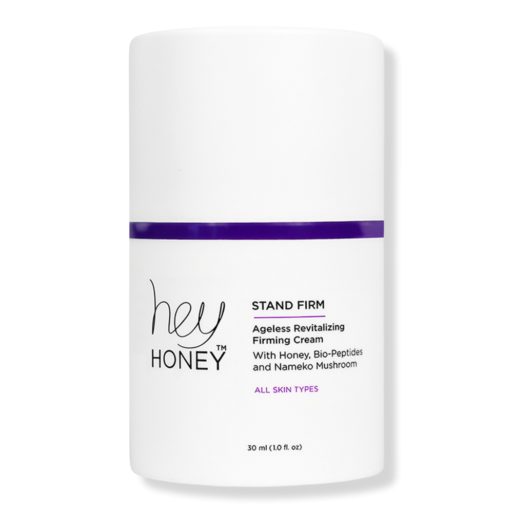 Hey Honey Stand Firm Argireline and Nemeko Mushroom Ageless Revitalizing Firming Cream