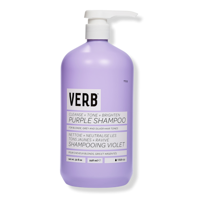 Verb Brightening Purple Shampoo for Blonde Hair